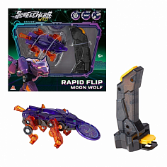 62647 Дикие Скричеры. Игровой набор Рэпидфлип Мун Вульф S5. ТМ Screechers Wild