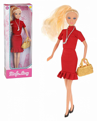8365a Игр. наб. Defa Lucy "Модница", в компл. кукла 29см, предм. 2шт., кор