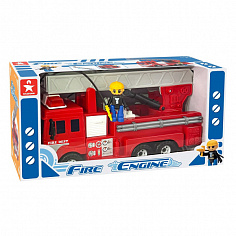 40377 Дасунг Игровой набор Пожарная машина со шлангом и фигуркой Daesung