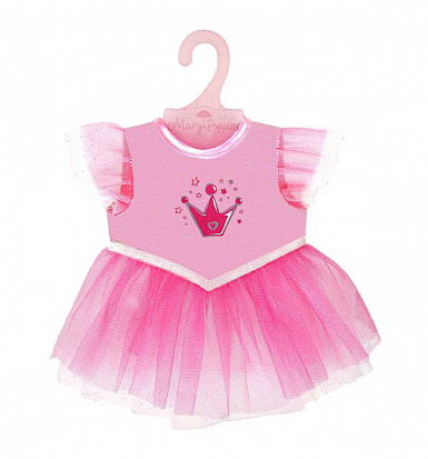 Фото товара 452144 Одежда для куклы 38-43см, платье "Корона"