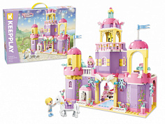 36 015 конструктор брик QMAN keeppley замок принцессы 512 дет.