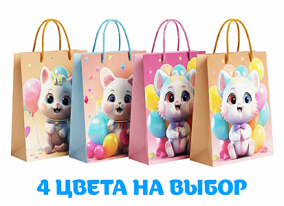 Пакет подарочный 18*23*10см ОМ000270Е фото