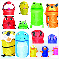 1 001 корзина для игрушек 38х45 см 5 видов