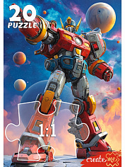 ПУ20-3173 МАКСИ-ПАЗЛЫ 20 элементов. КОСМИЧЕСКИЙ ТРАНСФОРМЕР (Арт. ПУ20-3173)