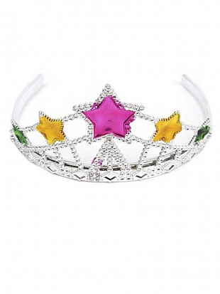 Фото товара 1007-6 Изделие галантирейное для девочек: Корона, в ассорт.