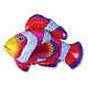 миниатюра Шарик фигура с гелием рыба-клоун 36"/91см 901632F
