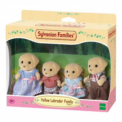 Фото товара Sylvanian Families 5182 Н-р "Семья Лабрадоров"