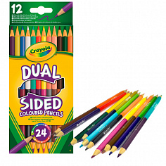 Crayola 68-6100 Двухсторонние карандаши 12шт.