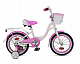 миниатюра FLORINA-N14-1 Велосипед FLORINA-N14-1 (бело-розовый)