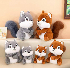 Мягкая игрушка Белка 1221