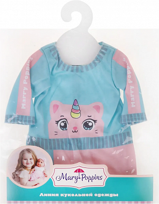 Фото товара 452180 Одежда для кукол 38-43см, спортивный костюм "Caticorn"