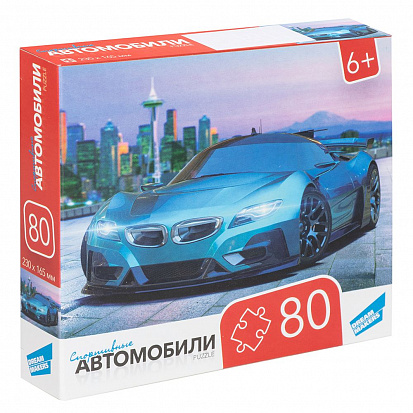 Фото товара RI8006 Игра детская настольная "80 Автомобили"