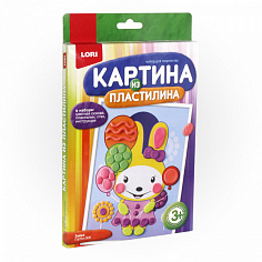 LORI Пз/Пл-006 Картина из пластилина "Зайка"
