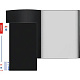 миниатюра Папка с файлами А4 deVENTE "DAILY", 10 файлов, пластик, черная, фактура песок (3100409)