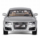 миниатюра 1251309JB ТМ "Автопанорама" Машинка металл.,1:32 Audi A7, серебряный, инерция, свет, звук, откр. две