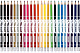 миниатюра Набор цветных карандашей ACMELIAE стираемые 24 цв. в катронном футляре (43740)