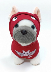 Мягкая игрушка Собака мопс в одежде 5057
