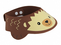 RBC-492-B Козырек для мытья головы "Коричневый ёжик".