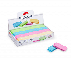 Ластик "ХАТБЕР. MILDTONE", 46х19х17,5 мм. в картонной дисплей-витрине (ER_059397) (059397) (1/36)