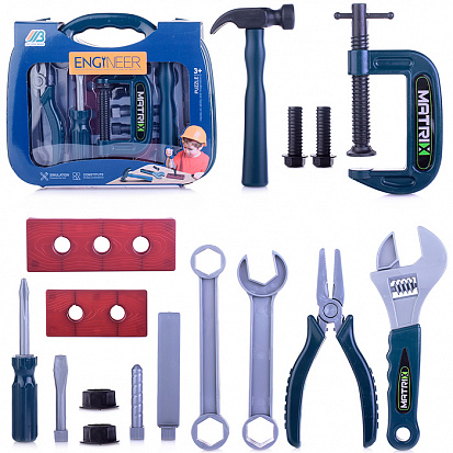 Фото товара MT4-2 Игровой набор "Инструменты" в чемодане
