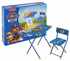 Щ1 Набор мебели Щенячий патруль (стол+пен+стул мягк)