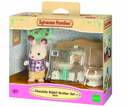 Фото товара Sylvanian Families 5015 Н-р "Братик и туалетная комната" 