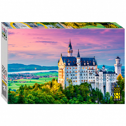 Фото товара 91007 Пазл 500 Бавария. Замок 91007 Степ