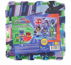 32920 Коврик-пазл "PJ Masks", 9 сегментов