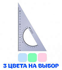 ПЧ-ТТ-17 Угольник 30*60, 17см+транспортир, Пчелка
