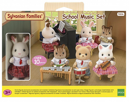 Фото товара Sylvanian Families 5106 Н-р "Школьный оркестр" 