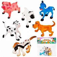 FCJ0587173 Набор животных Levatoys мульт. YS270602 Домашние в пак.