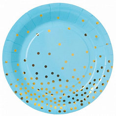 FG240525071L-1 Тарелка 10 шт, 18 см синий FG240525071L-1