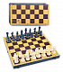 миниатюра 03-035 Шахматы обиходные с шахматной доской пластик 30/30 см(выс. короля 71мм)