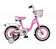 миниатюра FLORINA-N12-3 Велосипед FLORINA-N12-3 (розово-белый)