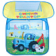 миниатюра GFA-BT-R Палатка детская игровая Синий ТРАКТОР 83х80х105см, в сумке Играем вместе