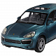 миниатюра 1251290JB ТМ "Автопанорама" Машинка металл. 1:32 Porsche Cayenne S, голубой, инерция, свет, звук, 