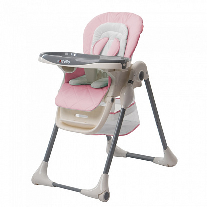 Фото товара CARRELLO CRL-9502/1 Стульчик для кормления Toffee Candy Pink