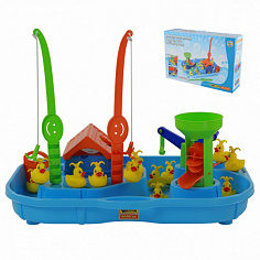 ПОЛЕ40541 Игра "Поймай уточку" для 2-х игроков (в коробке)