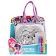 миниатюра B1525859-MLP Набор д/творчества MultiArt My Little Pony, сумочка д/росписи с фломастерами и стразами