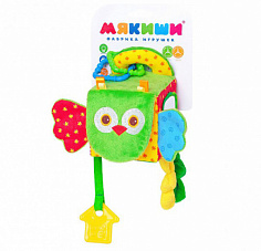 307 Мякиши Игрушка Кубик Сова