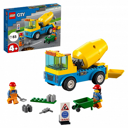 Фото 60325-L Конструктор LEGO CITY Great Vehicles Бетономешалка