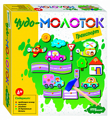 76137 Развивающая игра Чудо Молоток Транспорт