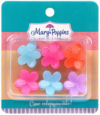 455355 Набор мини крабиков "Цветы", 6 шт