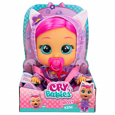 40889 Край Бебис Кукла Кэти Dressy интерактивная плачущая Cry Babies