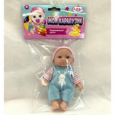SM16-05-PACK-25-RU Пупс 16 см, в пакете КАРАПУЗ