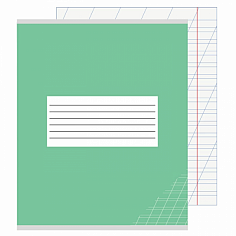 ПП-12-3108 Тетрадь 12л // КЛАССИКА БЕЗ СЛОВ, зеленая, 1вид