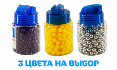 JDD-300 Набор круглых пуль-шариков Банка 6мм (300 шт), 24шт в уп. [цена за шт.] (JDD-300)