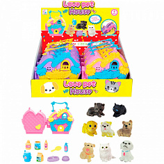 ZY1594348 Игровой набор 885 Питомец в домике с аксесс (шоубокс 8шт/ цена за шт)