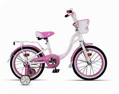 FLORINA-N16-1 Велосипед FLORINA-N16-1 (бело-розовый)