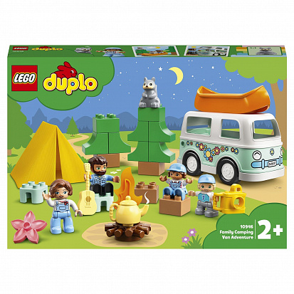 Фото 10946-L Конструктор LEGO DUPLO Town Семейное приключение на микроавтобусе
